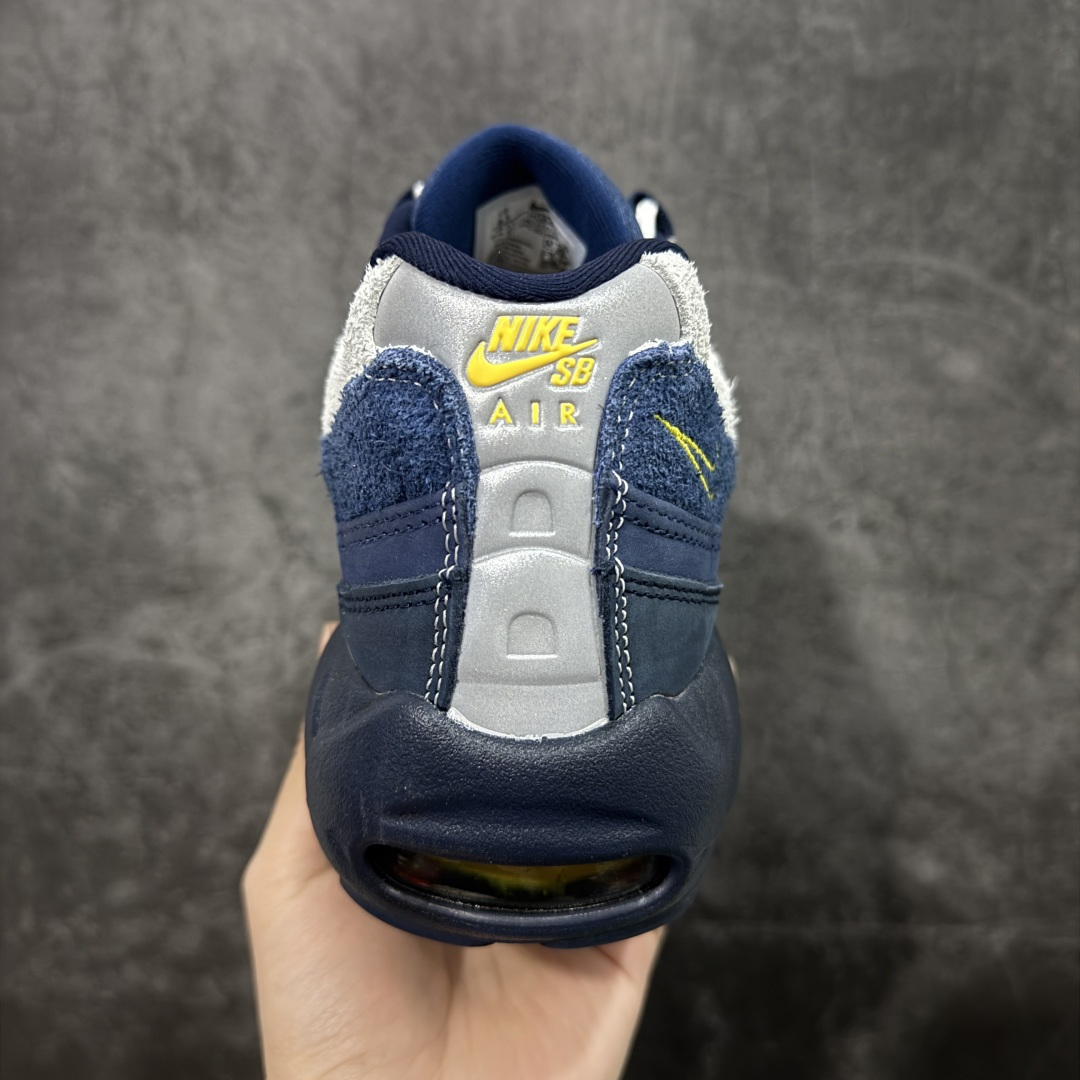 图片[4]-【GX绿x版本】 Eric Koston x Nike Air Max 95 蓝白 货号：HQ8492-400 外贸顶级专供 全部配色原鞋原尺码开发生产 极致还原 一眼ZP既视感  尺码：40 40.5 41 42 42.5 43 44 44.5 45 45.5 46 47.5 48.5-选品中心