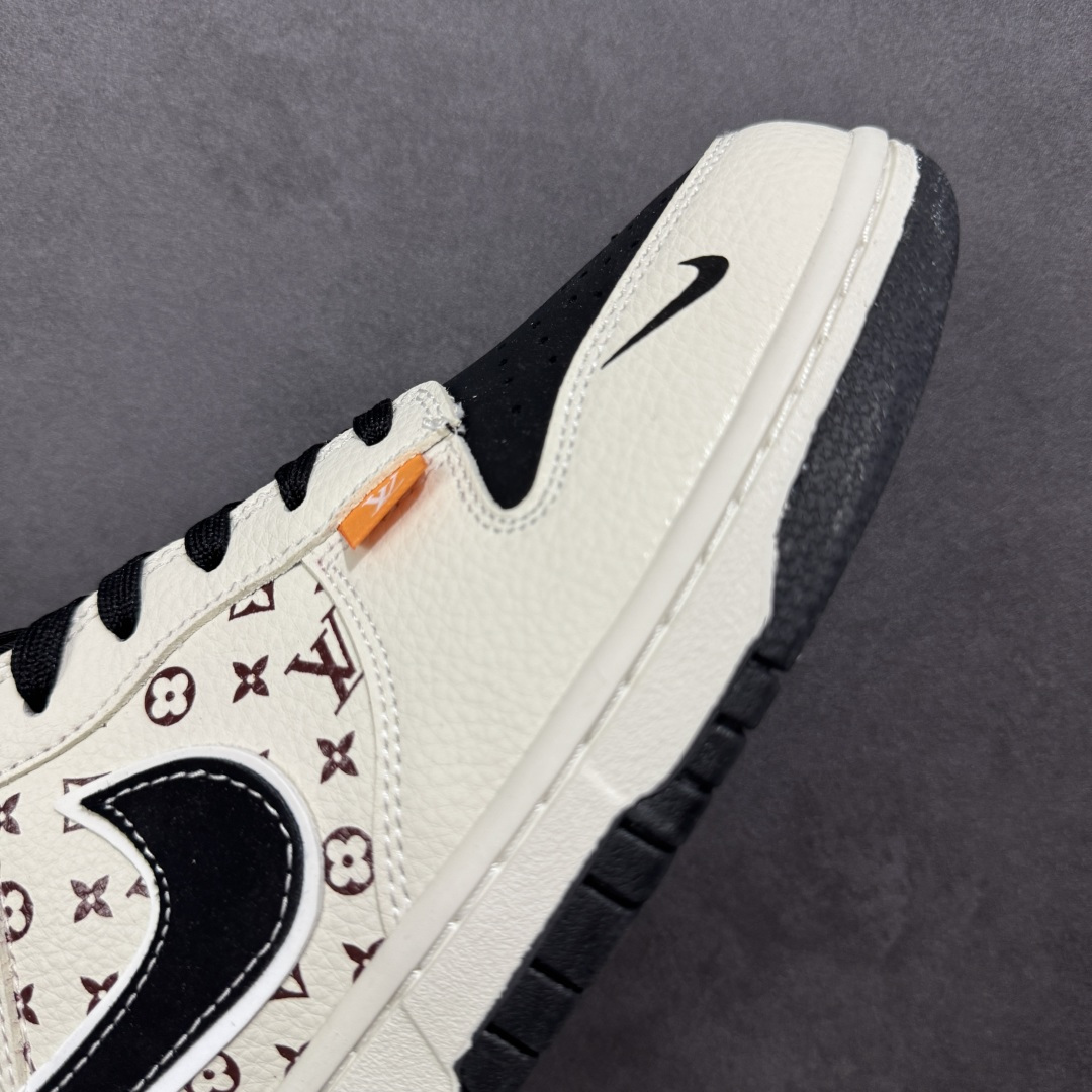 图片[5]-【定制版】Nike SB Dunk Low“ LV联名—米黑棕印花” 周年高端定制 低帮休闲板鞋 定制鞋盒 大厂纯原品质出货 超高清洁度 皮料切割干净无任何毛边 细节完美 货号：MN1688-105 尺码：36 36.5 37.5 38 38.5 39 40 40.5 41 42 42.5 43 44 44.5 45 编码：HXSB330340-选品中心