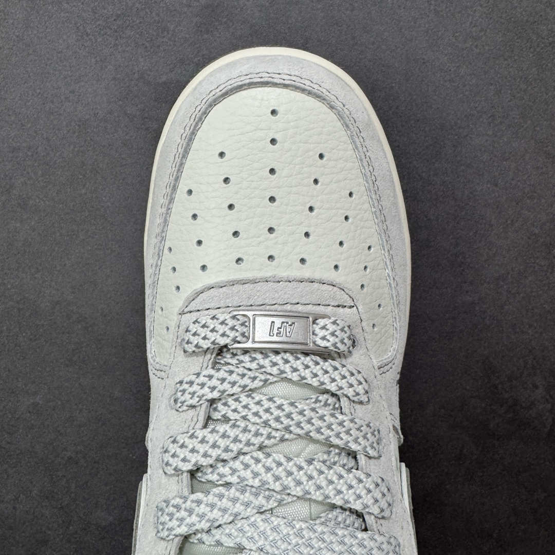 图片[8]-【定制版】Nike Air Force 1\’07 Low 联名款 浅灰色磨砂 空军一号低帮休闲板鞋 CX5050-Y48  #定制鞋盒 大厂纯原品质出货 超高清洁度 皮料切割干净无任何毛边 细节完美  尺码：36 36.5 37.5 38 38.5 39 40 40.5 41 42 42.5 43 44 44.5 45 编码：HXSA310320-选品中心