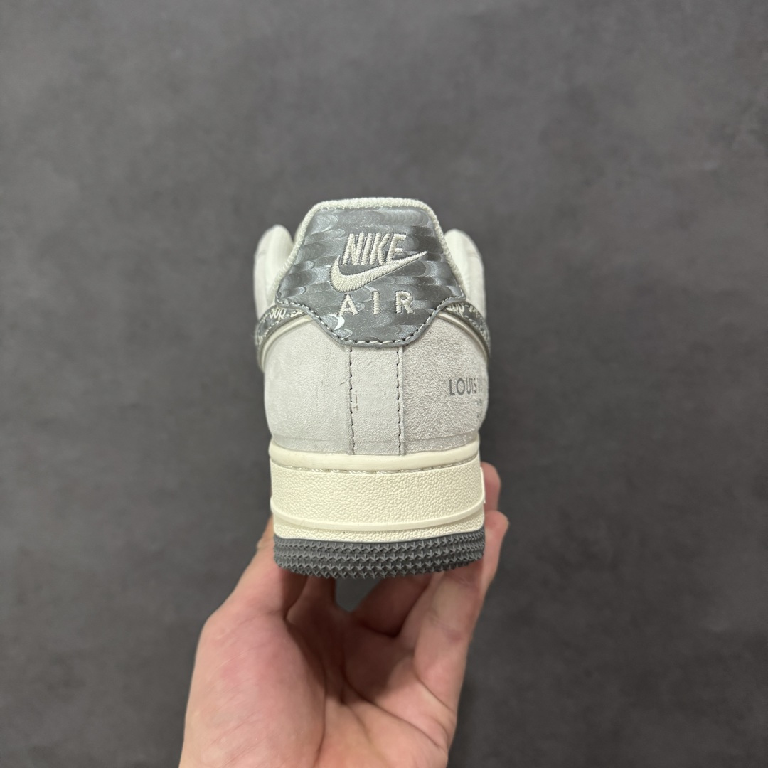 图片[4]-【定制版】Nike Air Force 1\’07 Low 联名款 浅灰色磨砂 空军一号低帮休闲板鞋 CX5050-Y48  #定制鞋盒 大厂纯原品质出货 超高清洁度 皮料切割干净无任何毛边 细节完美  尺码：36 36.5 37.5 38 38.5 39 40 40.5 41 42 42.5 43 44 44.5 45 编码：HXSA310320-选品中心