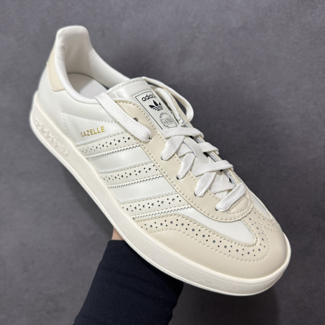 图片[3]-【GQ福利】Ad Originals Gazelle Indoor IE8407 三叶草复古休闲防滑耐磨低帮板鞋 #原厂原数据版型 皮料切割干净无任何毛边 鞋型细节完美 超高清洁度 尺码：35.5 36 36.5 37 38 38.5 39 40 40.5 41 42 42.5 43 44 44.5 45 编码：GQA160170-选品中心