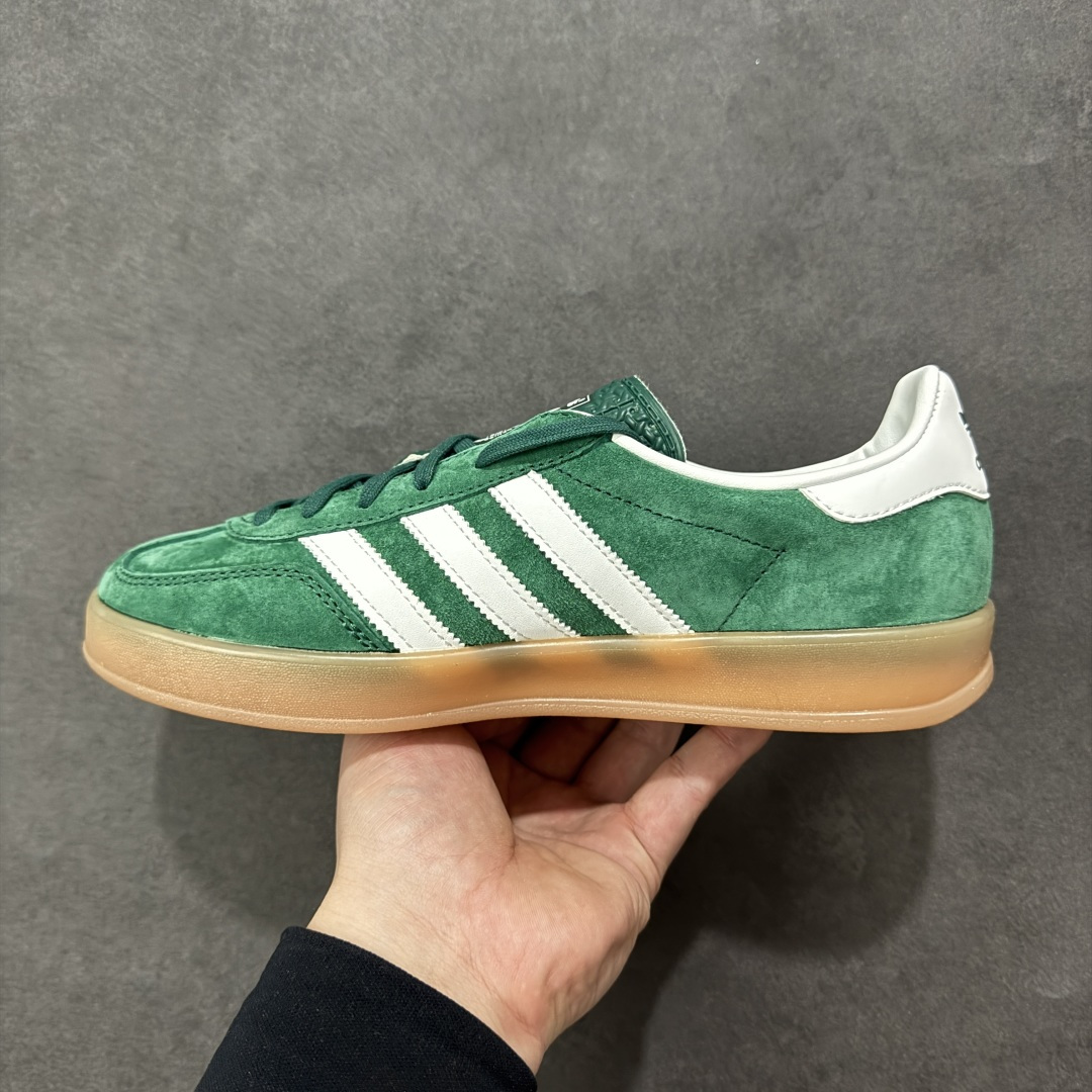 图片[2]-【GQ福利】Ad Originals Gazelle Indoor IG1596 三叶草复古休闲防滑耐磨低帮板鞋 #原厂原数据版型 皮料切割干净无任何毛边 鞋型细节完美 超高清洁度 尺码：35.5 36 36.5 37 38 38.5 39 40 40.5 41 42 42.5 43 44 44.5 45 编码：GQA160170-选品中心