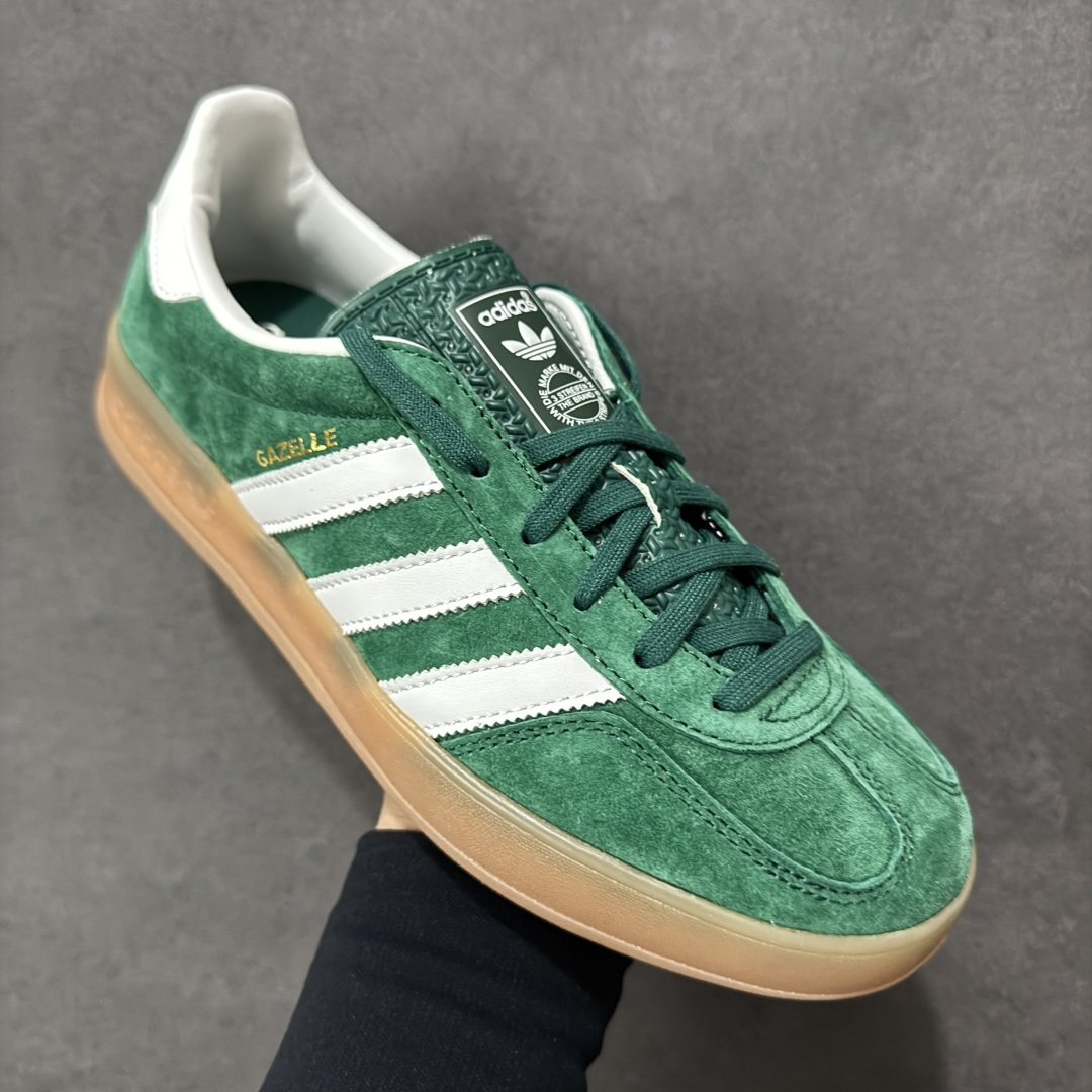 图片[3]-【GQ福利】Ad Originals Gazelle Indoor IG1596 三叶草复古休闲防滑耐磨低帮板鞋 #原厂原数据版型 皮料切割干净无任何毛边 鞋型细节完美 超高清洁度 尺码：35.5 36 36.5 37 38 38.5 39 40 40.5 41 42 42.5 43 44 44.5 45 编码：GQA160170-选品中心