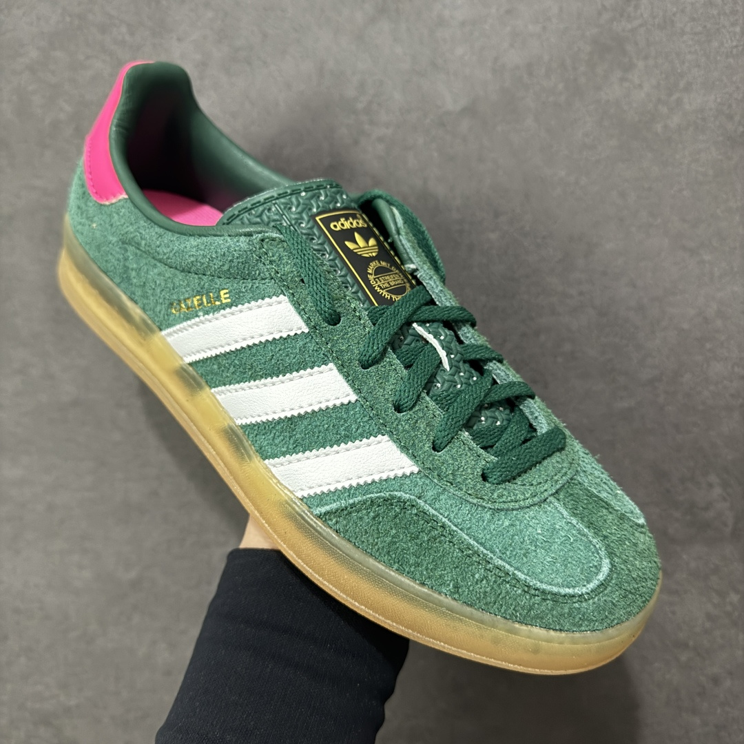 图片[3]-【GQ福利】Ad Originals Gazelle Indoor IG5929 三叶草复古休闲防滑耐磨低帮板鞋 #原厂原数据版型 皮料切割干净无任何毛边 鞋型细节完美 超高清洁度 尺码：35.5 36 36.5 37 38 38.5 39 40 40.5 41 42 42.5 43 44 44.5 45 编码：GQA160170-选品中心