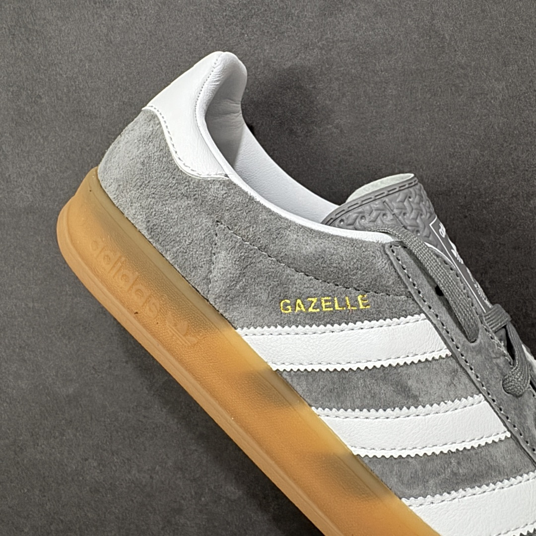 图片[6]-【GQ福利】Ad Originals Gazelle Indoor ID0978 三叶草复古休闲防滑耐磨低帮板鞋 #原厂原数据版型 皮料切割干净无任何毛边 鞋型细节完美 超高清洁度 尺码：35.5 36 36.5 37 38 38.5 39 40 40.5 41 42 42.5 43 44 44.5 45 编码：GQA160170-选品中心