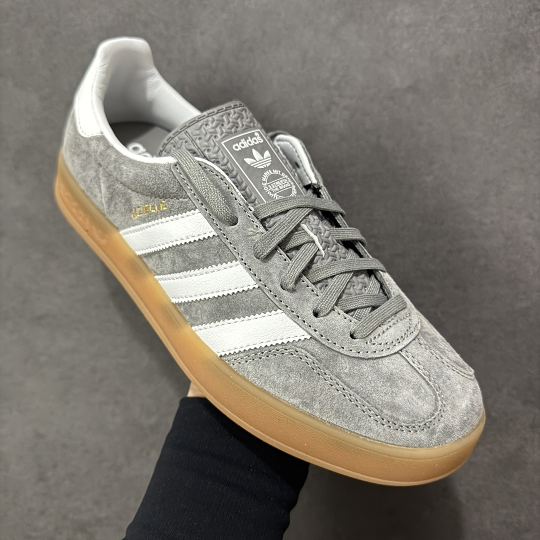 图片[3]-【GQ福利】Ad Originals Gazelle Indoor ID0978 三叶草复古休闲防滑耐磨低帮板鞋 #原厂原数据版型 皮料切割干净无任何毛边 鞋型细节完美 超高清洁度 尺码：35.5 36 36.5 37 38 38.5 39 40 40.5 41 42 42.5 43 44 44.5 45 编码：GQA160170-选品中心