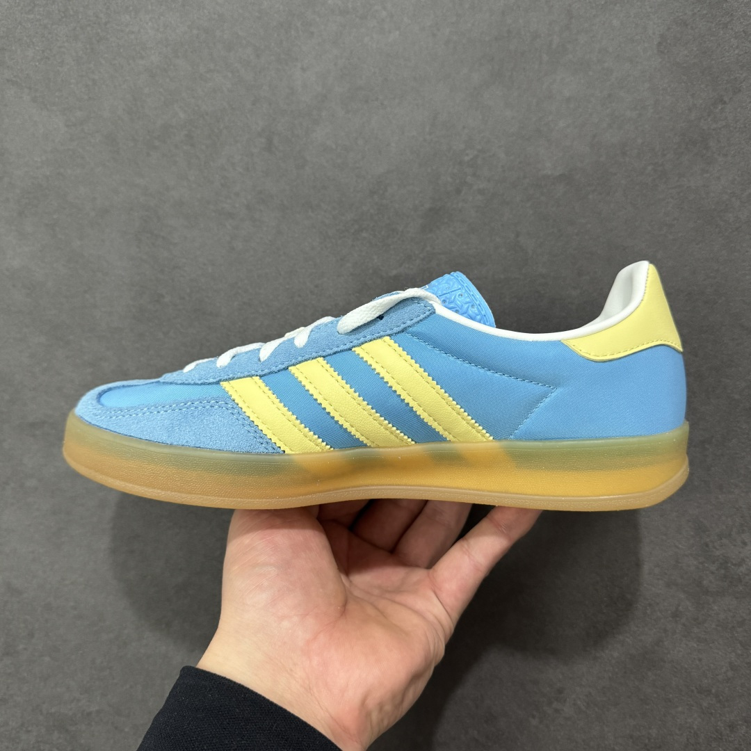 图片[2]-【GQ福利】Ad Originals Gazelle Indoor IE2960 三叶草复古休闲防滑耐磨低帮板鞋 #原厂原数据版型 皮料切割干净无任何毛边 鞋型细节完美 超高清洁度 尺码：35.5 36 36.5 37 38 38.5 39 40 40.5 41 42 42.5 43 44 44.5 45 编码：GQA160170-选品中心