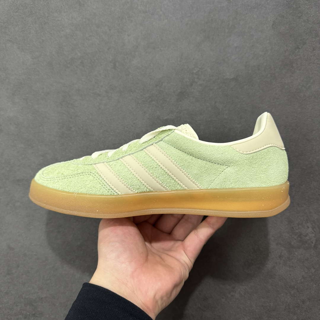 图片[2]-【GQ福利】Ad Originals Gazelle Indoor IE2948 三叶草复古休闲防滑耐磨低帮板鞋 #原厂原数据版型 皮料切割干净无任何毛边 鞋型细节完美 超高清洁度 尺码：35.5 36 36.5 37 38 38.5 39 40 40.5 41 42 42.5 43 44 44.5 45 编码：GQA160170-选品中心