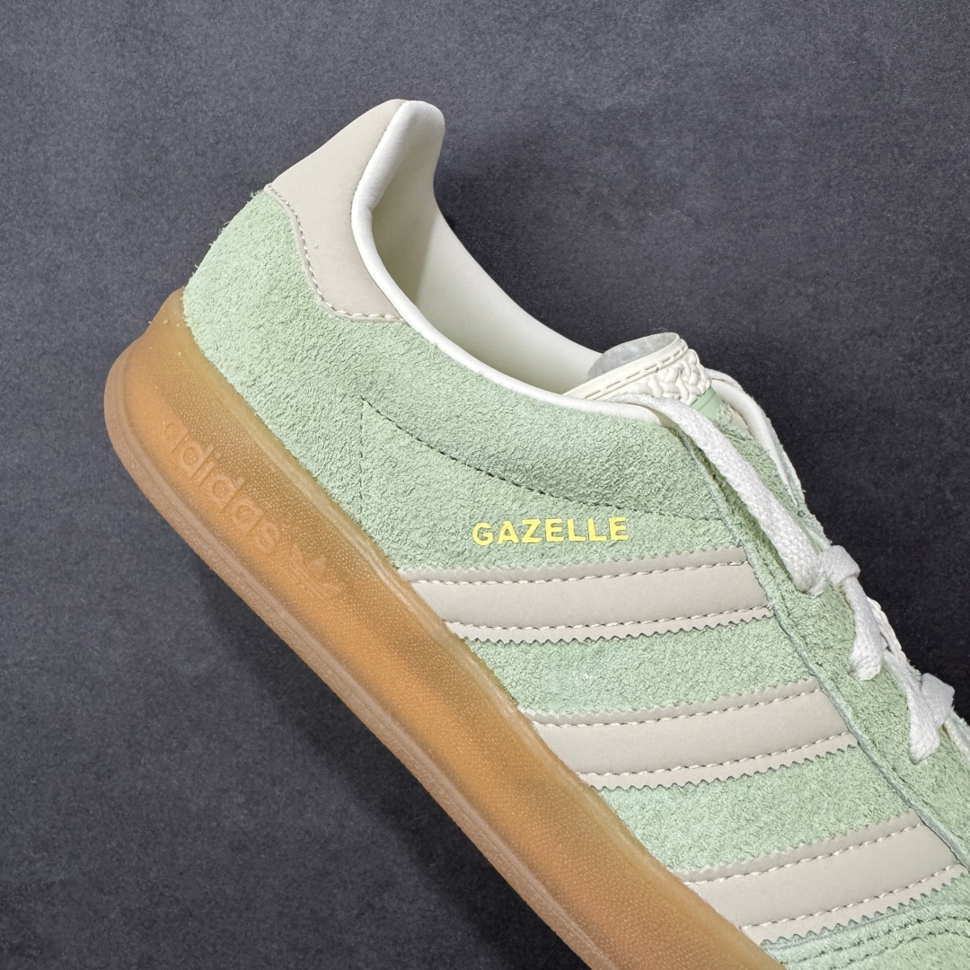 图片[6]-【GQ福利】Ad Originals Gazelle Indoor IE2948 三叶草复古休闲防滑耐磨低帮板鞋 #原厂原数据版型 皮料切割干净无任何毛边 鞋型细节完美 超高清洁度 尺码：35.5 36 36.5 37 38 38.5 39 40 40.5 41 42 42.5 43 44 44.5 45 编码：GQA160170-选品中心