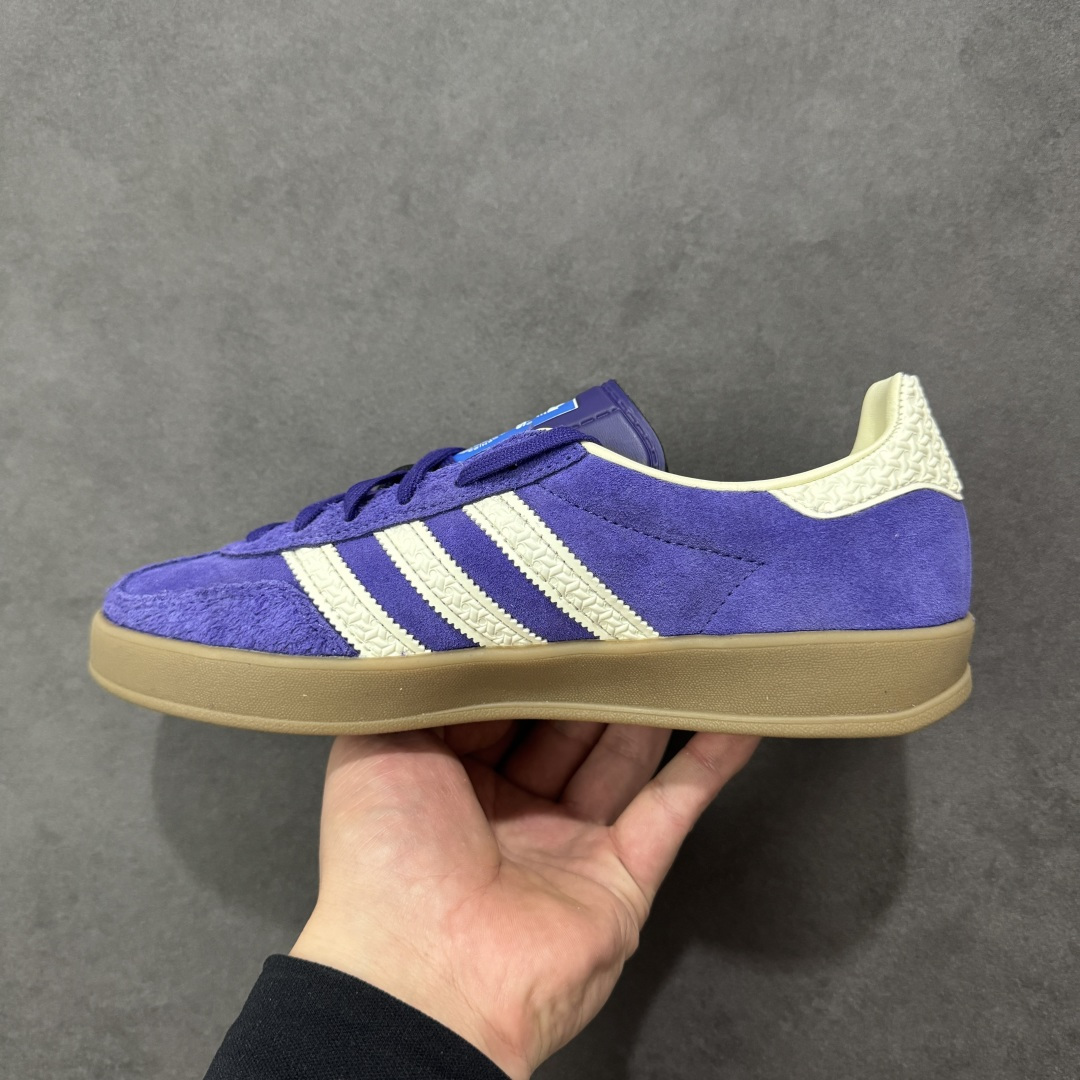 图片[2]-【GQ福利】Ad Originals Gazelle Indoor IF1806 三叶草复古休闲防滑耐磨低帮板鞋 #原厂原数据版型 皮料切割干净无任何毛边 鞋型细节完美 超高清洁度 尺码：35.5 36 36.5 37 38 38.5 39 40 40.5 41 42 42.5 43 44 44.5 45 编码：GQA160170-选品中心
