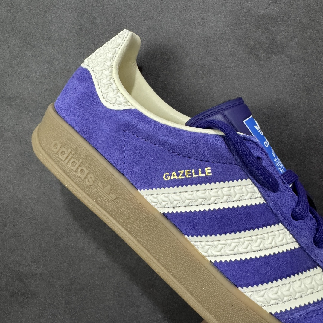 图片[6]-【GQ福利】Ad Originals Gazelle Indoor IF1806 三叶草复古休闲防滑耐磨低帮板鞋 #原厂原数据版型 皮料切割干净无任何毛边 鞋型细节完美 超高清洁度 尺码：35.5 36 36.5 37 38 38.5 39 40 40.5 41 42 42.5 43 44 44.5 45 编码：GQA160170-选品中心