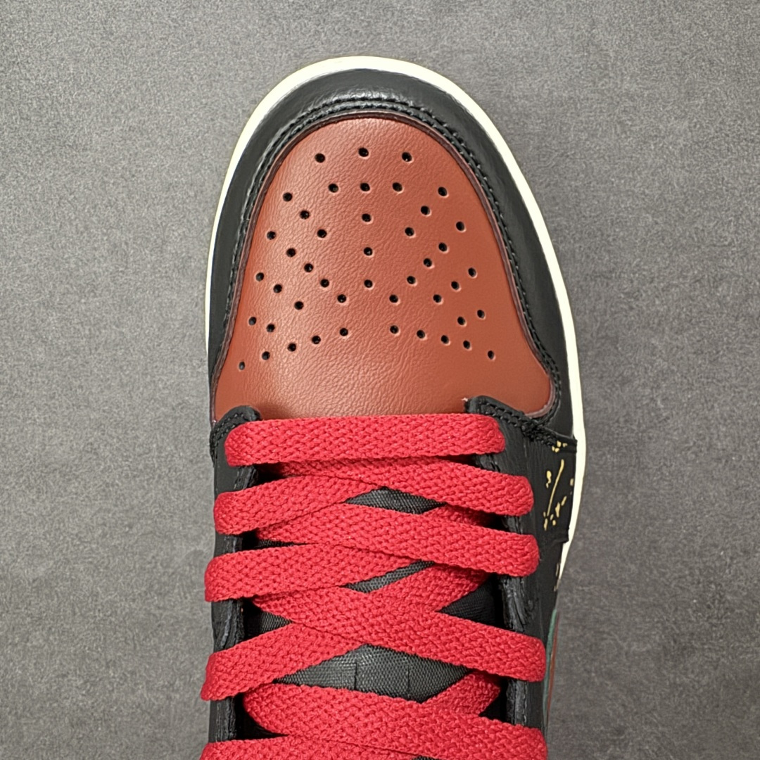 图片[8]-【K版纯原】Air Jordan 1 Low AJ1 乔1马年限定 低邦文化休闲板鞋 CZ0775-036 全新流水线出品 市场第二梯队最强版 全部原鞋开发 原楦原纸板开发 全鞋电脑针车 原厂内置全掌气垫 原盒内在原标 唯一Zp原版鞋带绑法 免检产品 全新2022版型 全头层皮料 完美零毛边处理 原厂配置全掌气垫 价格定位良心 新配色陆续出货 尺码：36-46-选品中心