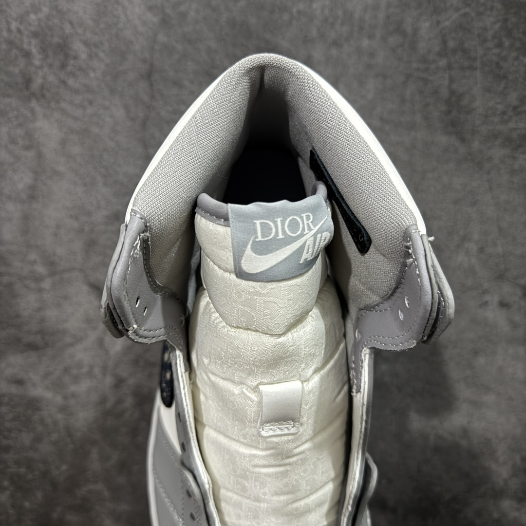图片[8]-【KZ纯原】Dior x Air Jordan 1 AJ1大迪奥高帮 全部头层原材料 超高性价比 细节做工完美复刻原鞋 勾子刺绣效果也很不错 正确翻盖布盒子 尺码：36-47.5-选品中心