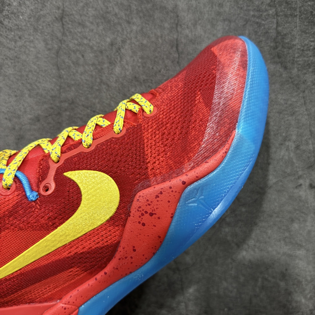 图片[6]-【CK纯原版】Nike Zoom Kobe Ⅷ System 科比8代 男子实战篮球鞋 639654-674 鞋垫升级配备超厚PHYLON中底 前后掌部位搭载Zoom气垫单元 塑料碳纤维支撑中板 KOBE VII体系的速度模块配备了 PHYLON 中底和在前后掌部位的 Zoom气垫单元，提供快速响应的缓冲。同时，采用低帮弹力鞋口设计，使鞋子能够紧贴脚踝提供更好的支撑。速度模块采用贴合脚面的舒适包裹设计，摒弃传统的鞋舌和鞋内套，使球鞋更加轻质。 尺码：39-47.5-选品中心