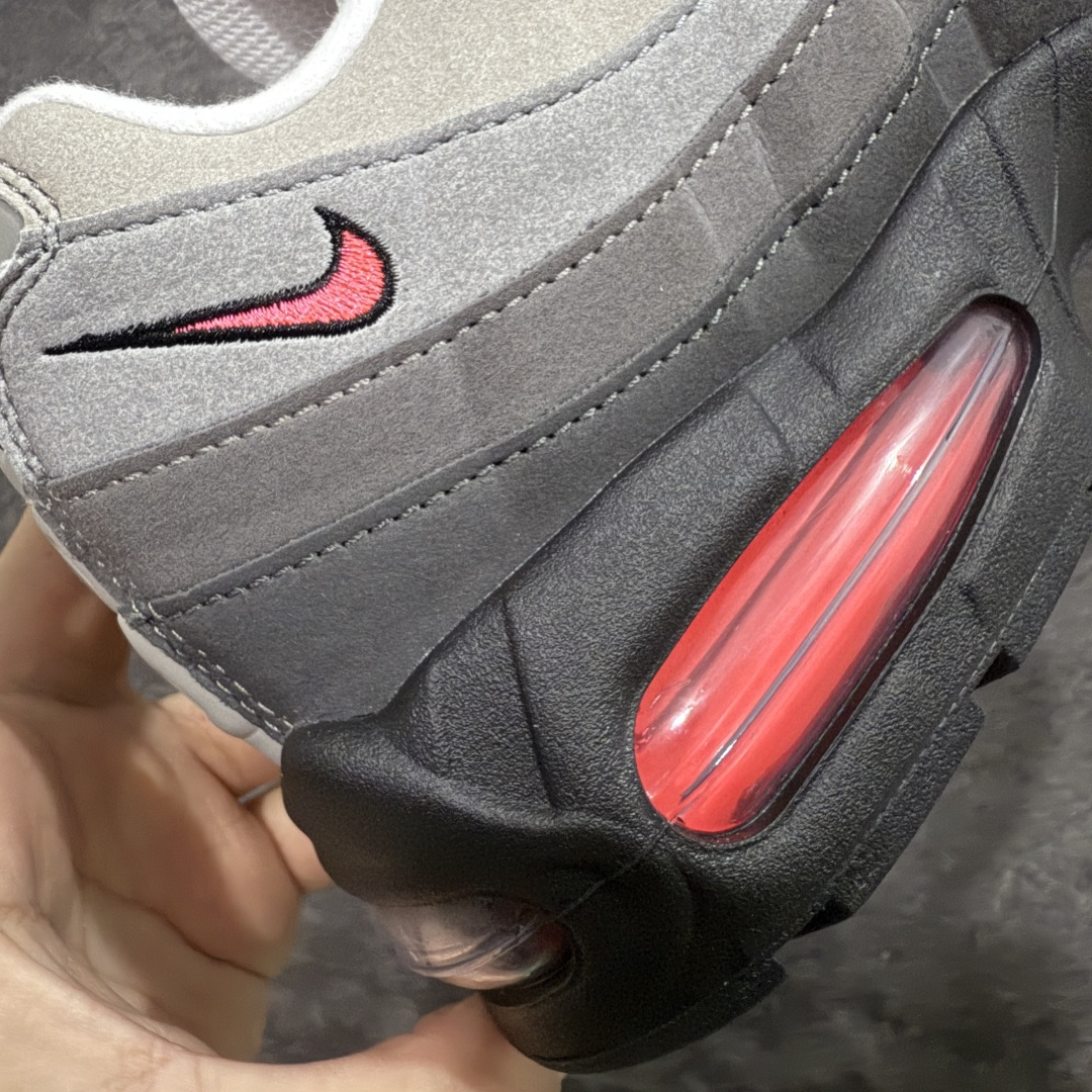 图片[3]-【GX绿x版本】Nike Air Max 95 复古减震气垫跑鞋 灰黑粉 IM7410-001  外贸顶级专供 全部配色原鞋原尺码开发生产 极致还原 一眼ZP既视感  尺码：40 40.5 41 42 42.5 43 44 44.5 45 45.5 46 47.5 48.5-选品中心