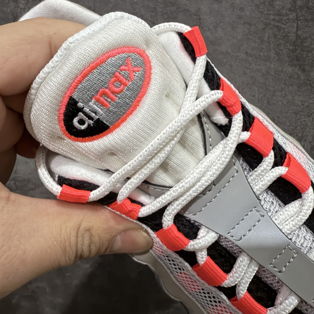 图片[6]-【GX绿x版本】Nike Air Max 95 复古减震气垫跑鞋 灰黑粉 IM7410-001  外贸顶级专供 全部配色原鞋原尺码开发生产 极致还原 一眼ZP既视感  尺码：40 40.5 41 42 42.5 43 44 44.5 45 45.5 46 47.5 48.5-选品中心