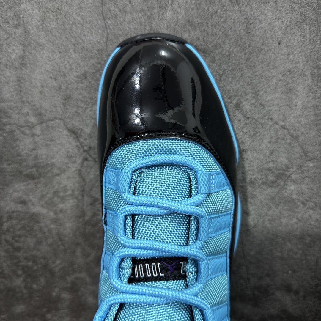 图片[5]-【外贸版】Air Jordan 11 Retro AJ11 乔11黑蓝 CT8012-440   原楦原档案数据开模打造 原厂中底拉帮钢印 原厂漆皮 防冻不开裂 头层皮料 原装鞋撑 水晶大底正确色度色泽 原楦原数据刺绣 原厂车缝走线及对位 毫厘不差 飞人logo采用原数据电脑刺绣 原装正品碳纤维真实碳板 增强抗扭 原内标 原盒标 正确官方原盒 原厂防氧化水晶外底 原厂配套厂全掌solo气垫 尺码：40 40.5 41 42 42.5 43 44 44.5 45 46 47.5 48.5-选品中心