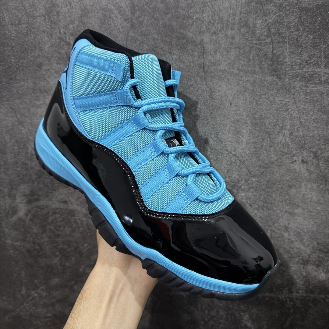 图片[3]-【外贸版】Air Jordan 11 Retro AJ11 乔11黑蓝 CT8012-440   原楦原档案数据开模打造 原厂中底拉帮钢印 原厂漆皮 防冻不开裂 头层皮料 原装鞋撑 水晶大底正确色度色泽 原楦原数据刺绣 原厂车缝走线及对位 毫厘不差 飞人logo采用原数据电脑刺绣 原装正品碳纤维真实碳板 增强抗扭 原内标 原盒标 正确官方原盒 原厂防氧化水晶外底 原厂配套厂全掌solo气垫 尺码：40 40.5 41 42 42.5 43 44 44.5 45 46 47.5 48.5-选品中心