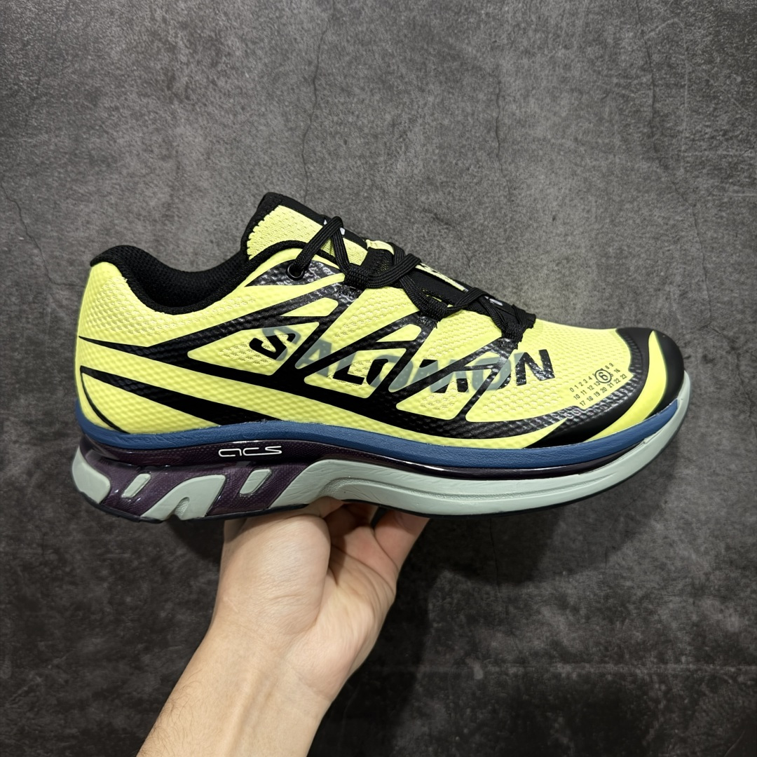 【纯原版】 MM6 Maison Margiela x SALOMON 萨洛蒙 XT-6网布绒面革 舒适 低帮 生活休闲鞋 男女款 荧光绿 492002 纯原外贸平台特供订单 全套原纸板楦头开发 原厂特供网布配套加持 确保原汁原味 完美呈现版型 原档数据独家私模五层组合大底 原装Ortholite轻量化鞋垫 原厂TPU锁扣 进口港宝加持 后跟自然饱满 还原公司包裹性 尺码： 36-47.5-选品中心