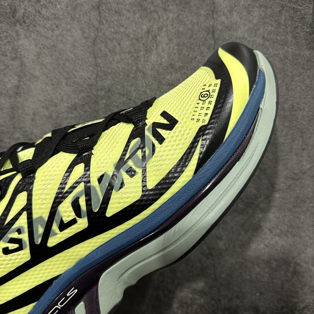 图片[6]-【纯原版】 MM6 Maison Margiela x SALOMON 萨洛蒙 XT-6网布绒面革 舒适 低帮 生活休闲鞋 男女款 荧光绿 492002 纯原外贸平台特供订单 全套原纸板楦头开发 原厂特供网布配套加持 确保原汁原味 完美呈现版型 原档数据独家私模五层组合大底 原装Ortholite轻量化鞋垫 原厂TPU锁扣 进口港宝加持 后跟自然饱满 还原公司包裹性 尺码： 36-47.5-选品中心