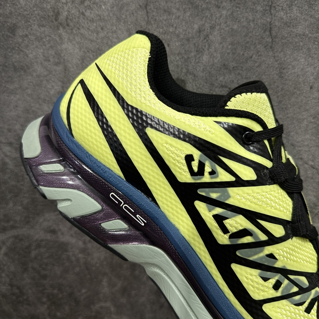 图片[7]-【纯原版】 MM6 Maison Margiela x SALOMON 萨洛蒙 XT-6网布绒面革 舒适 低帮 生活休闲鞋 男女款 荧光绿 492002 纯原外贸平台特供订单 全套原纸板楦头开发 原厂特供网布配套加持 确保原汁原味 完美呈现版型 原档数据独家私模五层组合大底 原装Ortholite轻量化鞋垫 原厂TPU锁扣 进口港宝加持 后跟自然饱满 还原公司包裹性 尺码： 36-47.5-选品中心