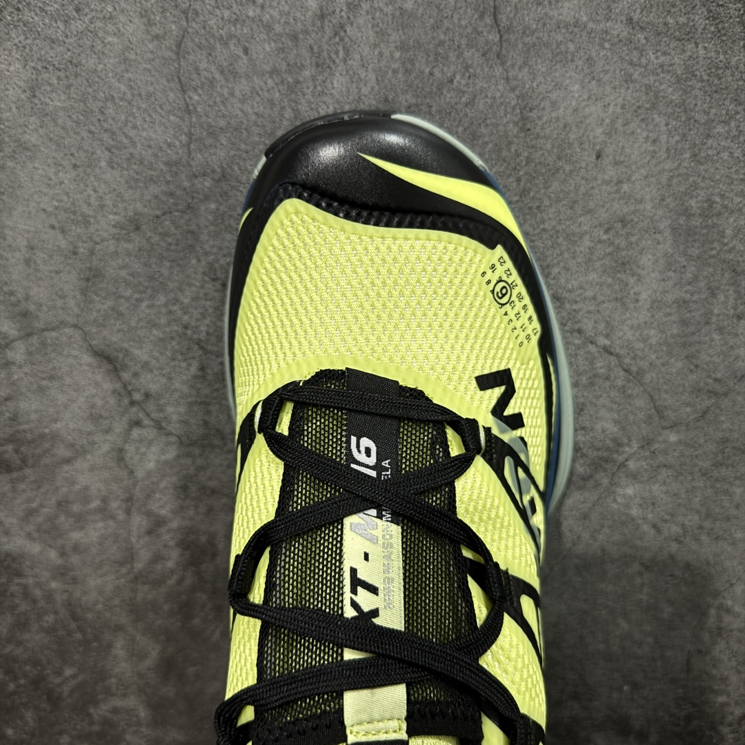 图片[5]-【纯原版】 MM6 Maison Margiela x SALOMON 萨洛蒙 XT-6网布绒面革 舒适 低帮 生活休闲鞋 男女款 荧光绿 492002 纯原外贸平台特供订单 全套原纸板楦头开发 原厂特供网布配套加持 确保原汁原味 完美呈现版型 原档数据独家私模五层组合大底 原装Ortholite轻量化鞋垫 原厂TPU锁扣 进口港宝加持 后跟自然饱满 还原公司包裹性 尺码： 36-47.5-选品中心