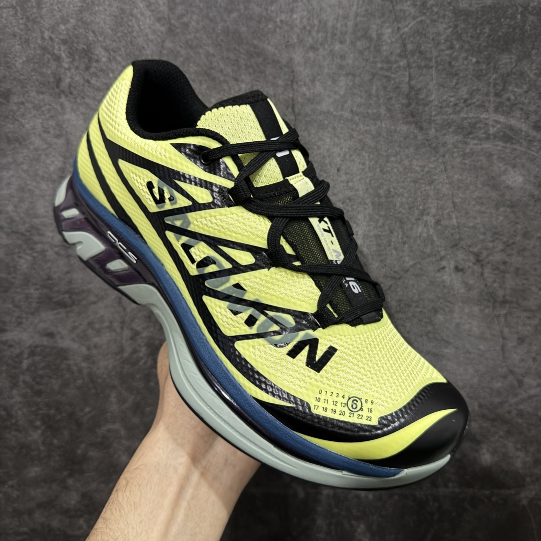 图片[3]-【纯原版】 MM6 Maison Margiela x SALOMON 萨洛蒙 XT-6网布绒面革 舒适 低帮 生活休闲鞋 男女款 荧光绿 492002 纯原外贸平台特供订单 全套原纸板楦头开发 原厂特供网布配套加持 确保原汁原味 完美呈现版型 原档数据独家私模五层组合大底 原装Ortholite轻量化鞋垫 原厂TPU锁扣 进口港宝加持 后跟自然饱满 还原公司包裹性 尺码： 36-47.5-选品中心