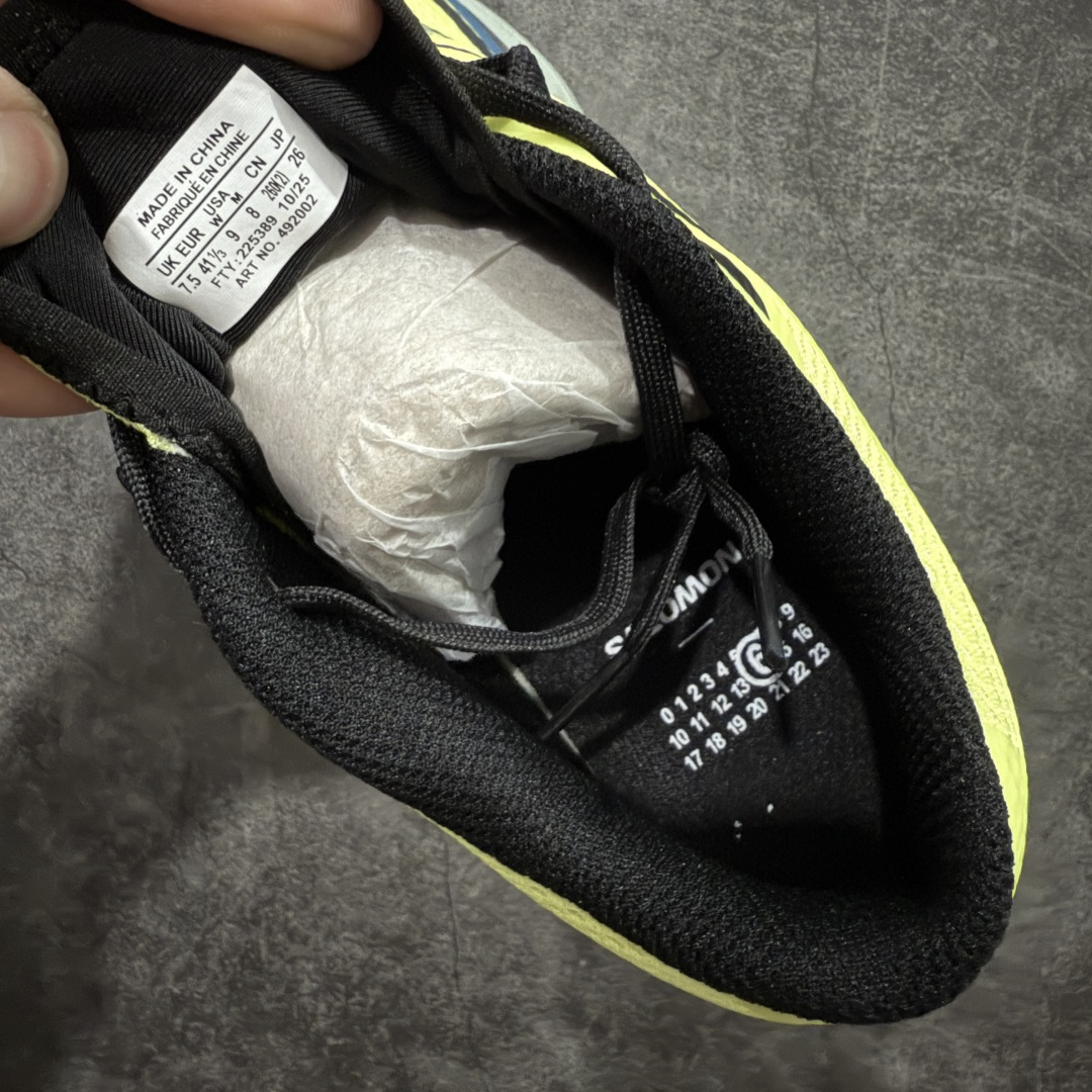 图片[7]-【纯原版】 MM6 Maison Margiela x SALOMON 萨洛蒙 XT-6网布绒面革 舒适 低帮 生活休闲鞋 男女款 荧光绿 492002 纯原外贸平台特供订单 全套原纸板楦头开发 原厂特供网布配套加持 确保原汁原味 完美呈现版型 原档数据独家私模五层组合大底 原装Ortholite轻量化鞋垫 原厂TPU锁扣 进口港宝加持 后跟自然饱满 还原公司包裹性 尺码： 36-47.5-选品中心