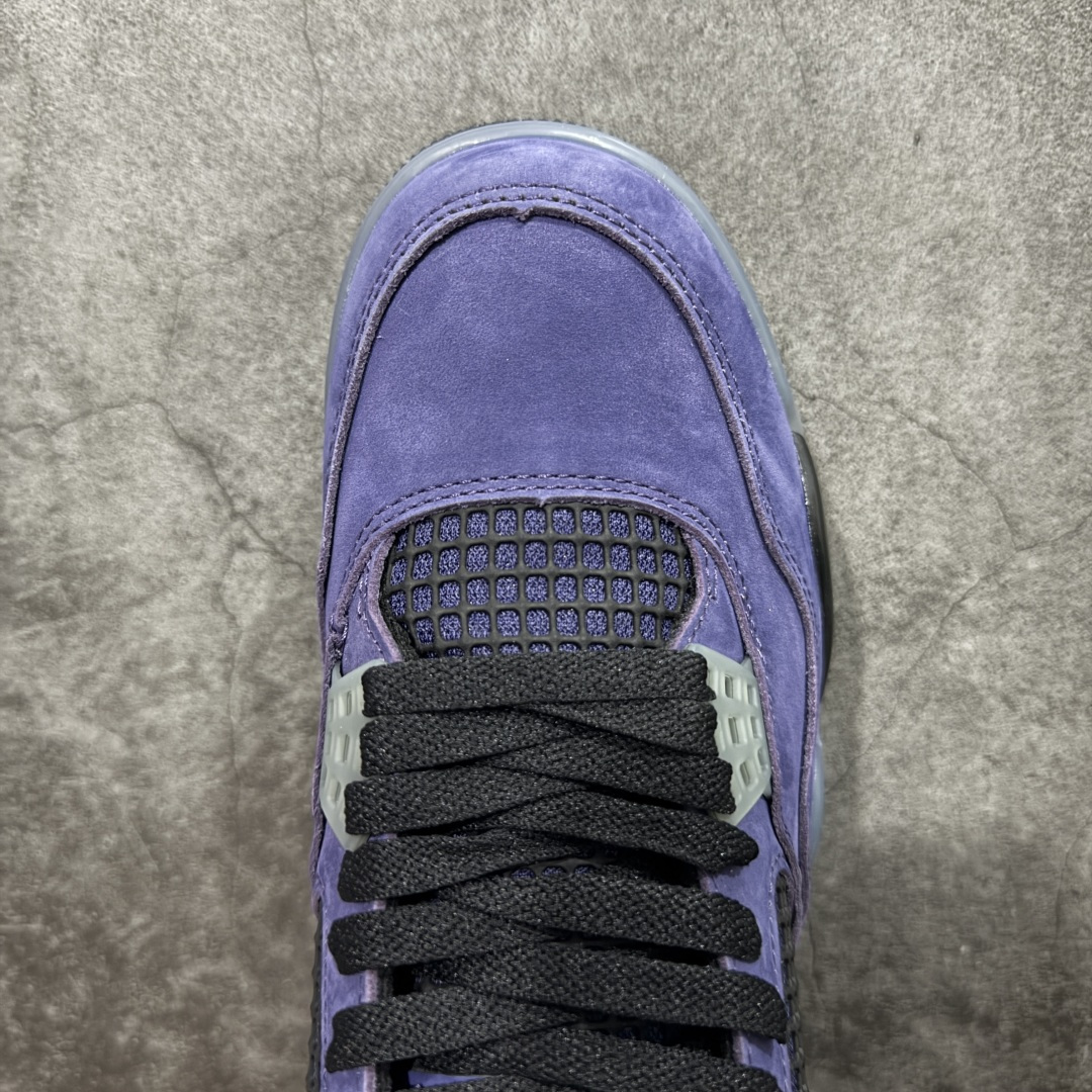 图片[5]-【kz纯原版】Air Jordan 4 Retro AJ4 乔4紫色 FV5029-500 全新升级改良 顶级原厂麂皮绒感到位 原鞋原楦原纸板同源开发 完美呈现乔4的版型 内侧正确双色网格 还原细节 原厂皮料 正确气垫颜色 正确网格工艺 正确拉帮工艺 全鞋原装材料制作 原档案原模具打造 支持全方位与正品对比 尺码：36-48.5-选品中心