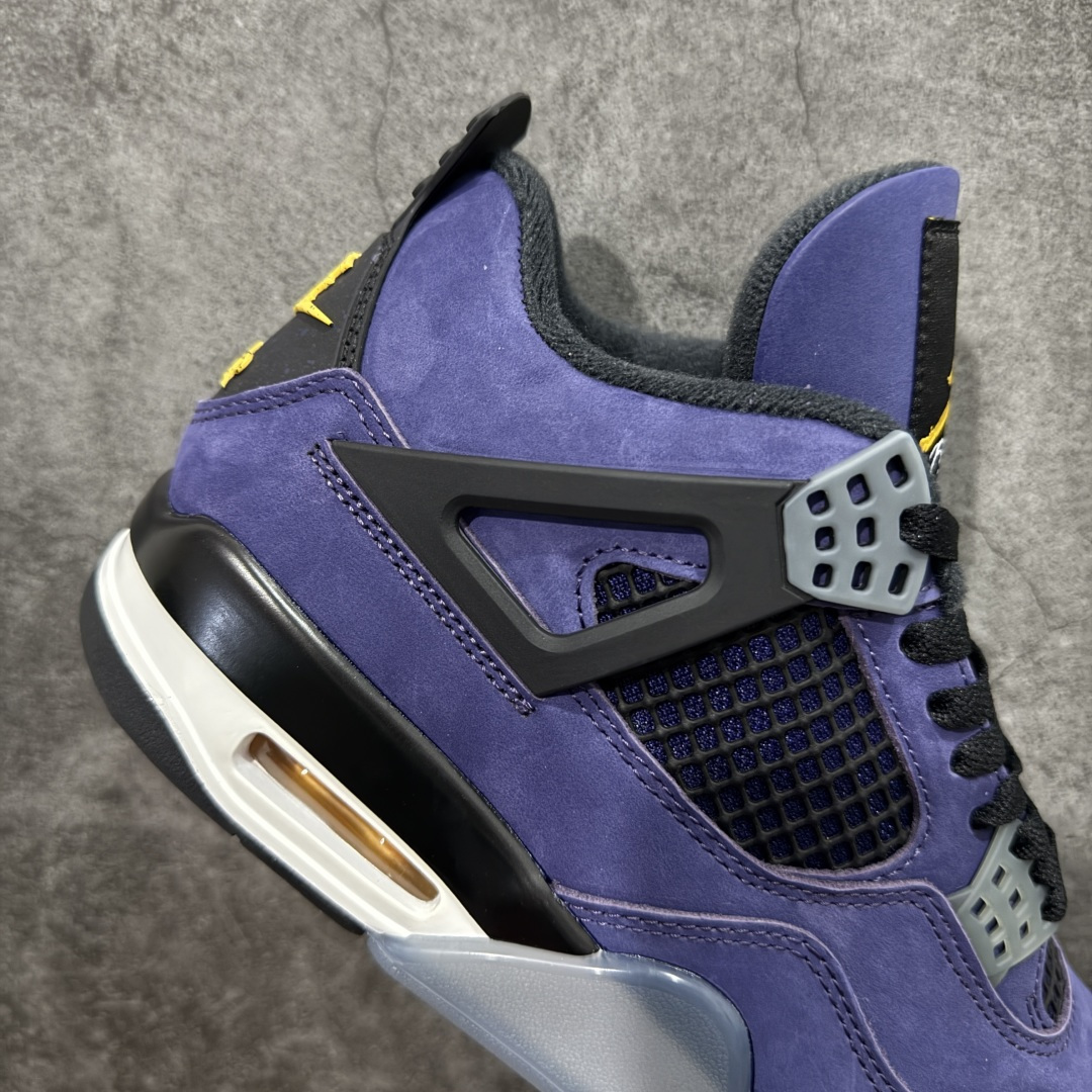 图片[7]-【kz纯原版】Air Jordan 4 Retro AJ4 乔4紫色 FV5029-500 全新升级改良 顶级原厂麂皮绒感到位 原鞋原楦原纸板同源开发 完美呈现乔4的版型 内侧正确双色网格 还原细节 原厂皮料 正确气垫颜色 正确网格工艺 正确拉帮工艺 全鞋原装材料制作 原档案原模具打造 支持全方位与正品对比 尺码：36-48.5-选品中心