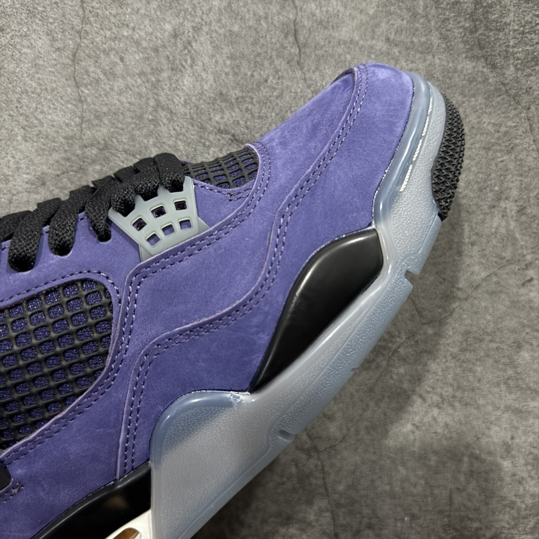 图片[6]-【kz纯原版】Air Jordan 4 Retro AJ4 乔4紫色 FV5029-500 全新升级改良 顶级原厂麂皮绒感到位 原鞋原楦原纸板同源开发 完美呈现乔4的版型 内侧正确双色网格 还原细节 原厂皮料 正确气垫颜色 正确网格工艺 正确拉帮工艺 全鞋原装材料制作 原档案原模具打造 支持全方位与正品对比 尺码：36-48.5-选品中心