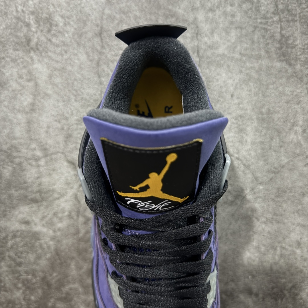 图片[8]-【kz纯原版】Air Jordan 4 Retro AJ4 乔4紫色 FV5029-500 全新升级改良 顶级原厂麂皮绒感到位 原鞋原楦原纸板同源开发 完美呈现乔4的版型 内侧正确双色网格 还原细节 原厂皮料 正确气垫颜色 正确网格工艺 正确拉帮工艺 全鞋原装材料制作 原档案原模具打造 支持全方位与正品对比 尺码：36-48.5-选品中心