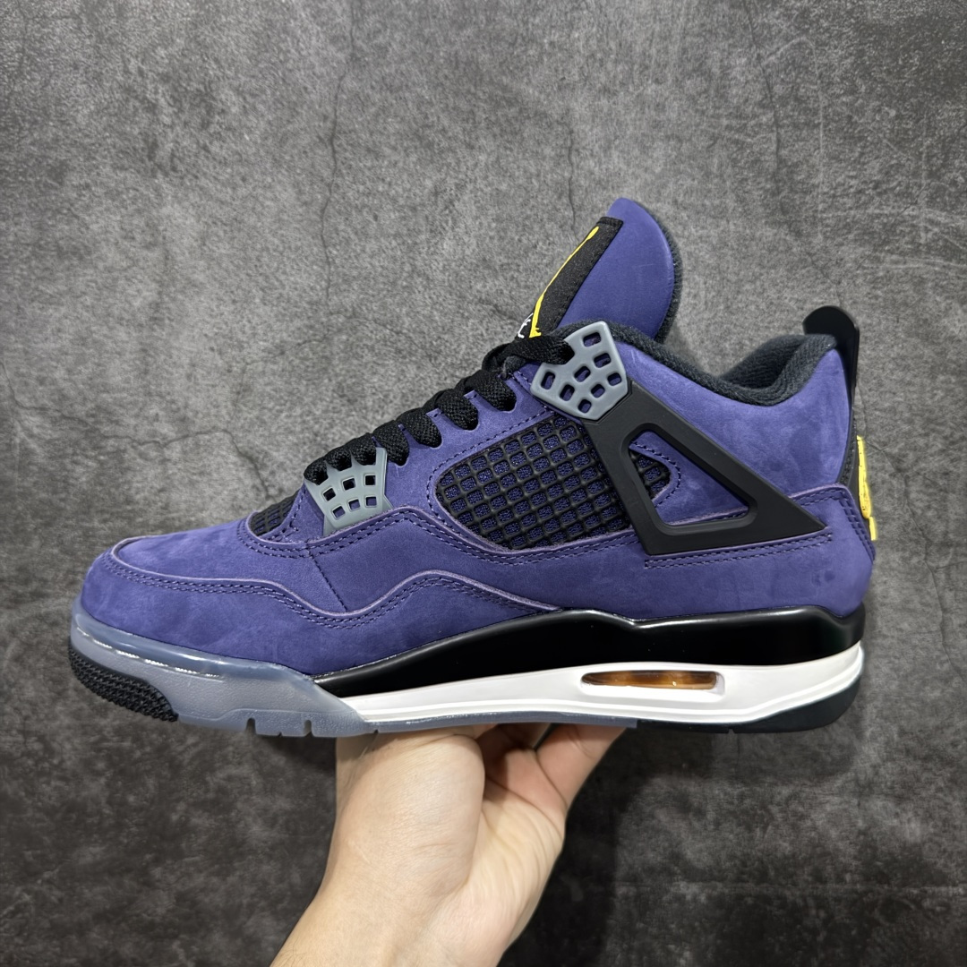 图片[2]-【kz纯原版】Air Jordan 4 Retro AJ4 乔4紫色 FV5029-500 全新升级改良 顶级原厂麂皮绒感到位 原鞋原楦原纸板同源开发 完美呈现乔4的版型 内侧正确双色网格 还原细节 原厂皮料 正确气垫颜色 正确网格工艺 正确拉帮工艺 全鞋原装材料制作 原档案原模具打造 支持全方位与正品对比 尺码：36-48.5-选品中心