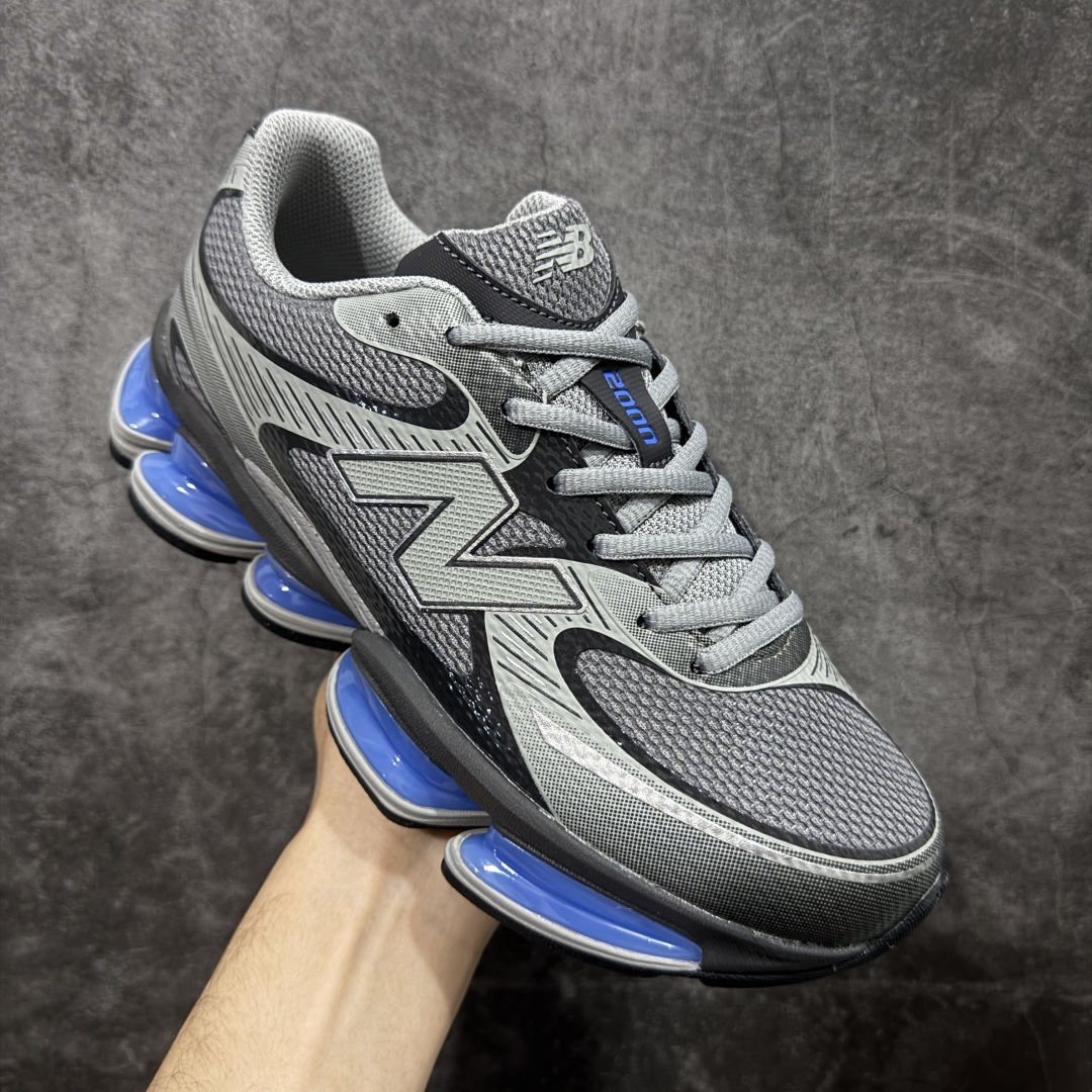 图片[3]-【纯原版】New Balance 新百伦 NB2000 网面休闲鞋 U20009MI NB官方重磅新品 一款融合复古设计与现代科技的跑鞋，以其经典的造型和舒适脚感，成为2025年复古潮流爱好的推荐单品。 极具视觉冲击力的5根ABZORB单元，以及无缝鞋面的设计，加上3M反光材质的装饰，比之前推出的9060系列更夸张，更具未来感。 尺码：36-46.5-选品中心