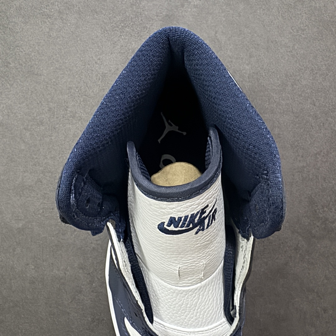 图片[7]-【公司级头层版】Air Jordan 1 High OG 高帮 AJ1 乔丹1代 aj1 乔1 高邦 金人吊牌 乔丹篮球鞋系列DC1788-100 采用正确头层皮组合荔枝纹头层皮革鞋面材质 中底注胶孔及缜密中底拉帮工艺 内置气垫及耐磨橡胶大底 尺码：36-47带半码-选品中心