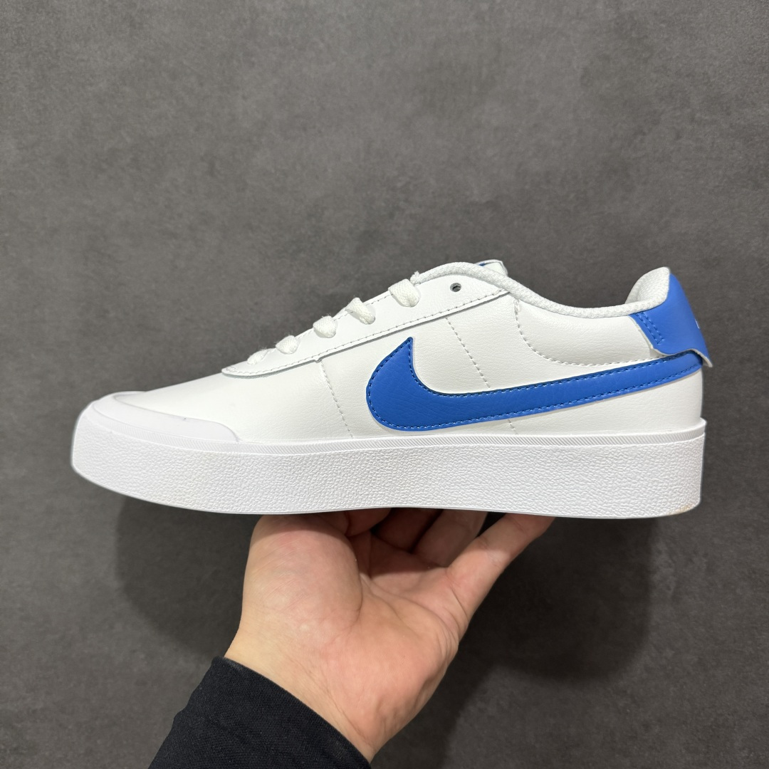 图片[2]-【公司级】Nike Court Shot 舒适百搭 防滑耐磨 低帮 板鞋 男款 白蓝色 货号：FQ8146-100 尺码：36-45 半 编码：YBB210220-选品中心