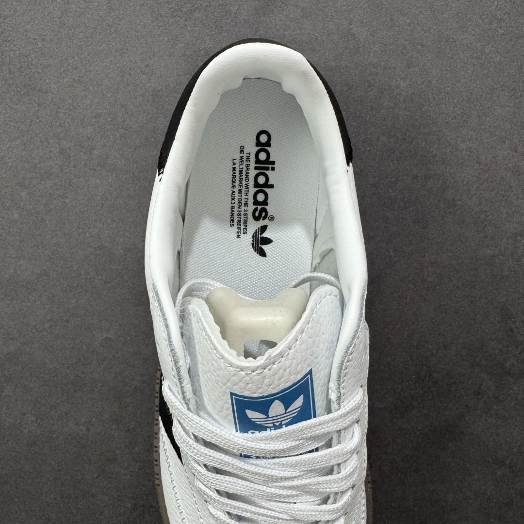 图片[7]-【公司级】adidas originals Sambarose 皮革 舒适百搭 低帮 板鞋 女款 黑白 货号：AQ1134 尺码：36-45 半 编码：YBA170180-选品中心