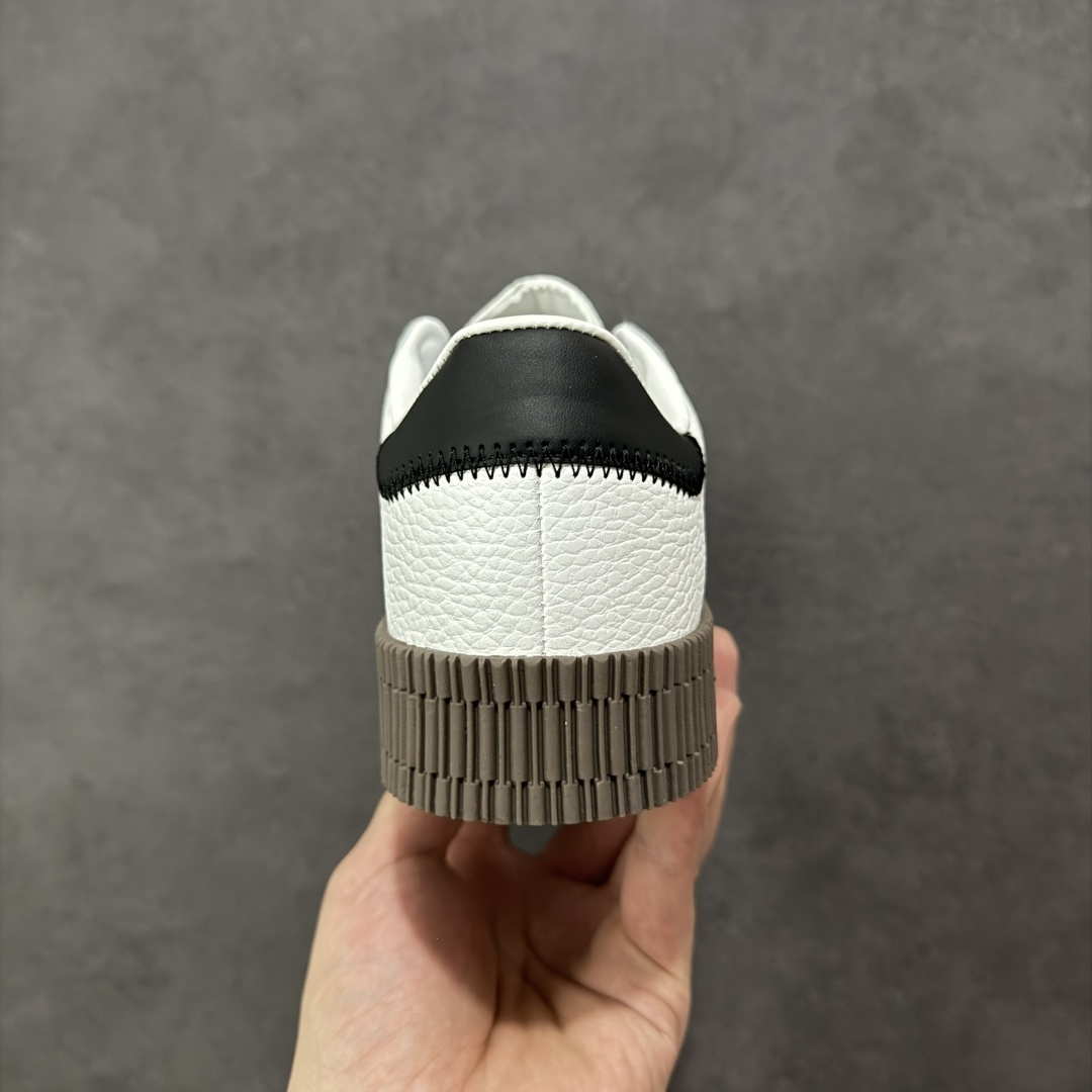图片[4]-【公司级】adidas originals Sambarose 皮革 舒适百搭 低帮 板鞋 女款 黑白 货号：AQ1134 尺码：36-45 半 编码：YBA170180-选品中心