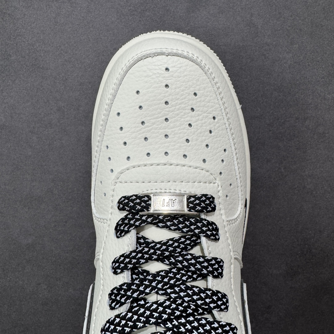 图片[8]-【定制版】NIke Air Force 1 \’07 Low 北面联名——白勾黑边”空军一号 低帮 运动鞋 休闲鞋 折边针车 工艺难度大 原楦头原纸板 原装鞋盒 定制五金配件 内置全掌气垫 原厂鞋底 货号：CS5288-062 尺码：36 36.5 37.5 38 38.5 39 40 40.5 41 42 42.5 43 44 44.5 45 编码：CCB310320-选品中心