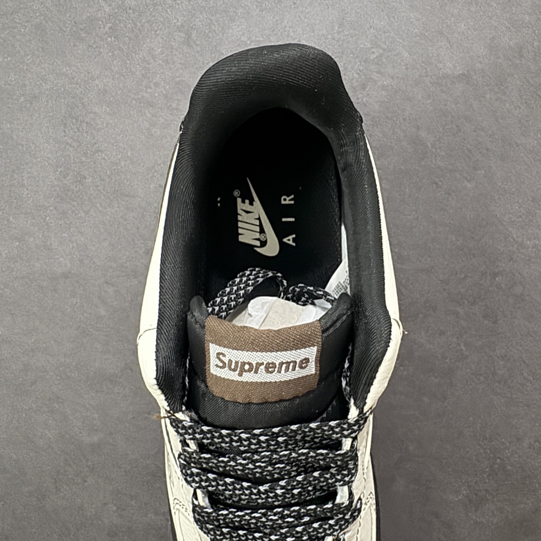 图片[7]-【定制版】Supreme x Nk Air Force 1’07 定制配色 Supreme联名 空军一号经典低帮休闲百搭板鞋 公司级版本 定制鞋盒 大厂流水生产 超高清洁度 皮料切割干净无任何毛边 内置蜂窝气垫 细节做工一流 橡胶鞋底 防滑耐磨 舒适上脚 货号：KD1688-004  尺码：36 36.5 37.5 38 38.5 39 40 40.5 41 42 42.5 43 44 44.5 45 编码：HXSB310320-选品中心