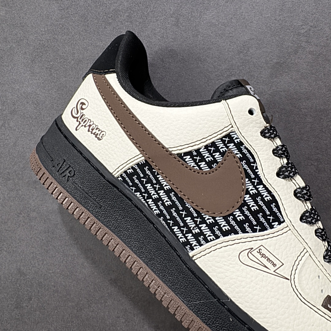图片[6]-【定制版】Supreme x Nk Air Force 1’07 定制配色 Supreme联名 空军一号经典低帮休闲百搭板鞋 公司级版本 定制鞋盒 大厂流水生产 超高清洁度 皮料切割干净无任何毛边 内置蜂窝气垫 细节做工一流 橡胶鞋底 防滑耐磨 舒适上脚 货号：KD1688-004  尺码：36 36.5 37.5 38 38.5 39 40 40.5 41 42 42.5 43 44 44.5 45 编码：HXSB310320-选品中心