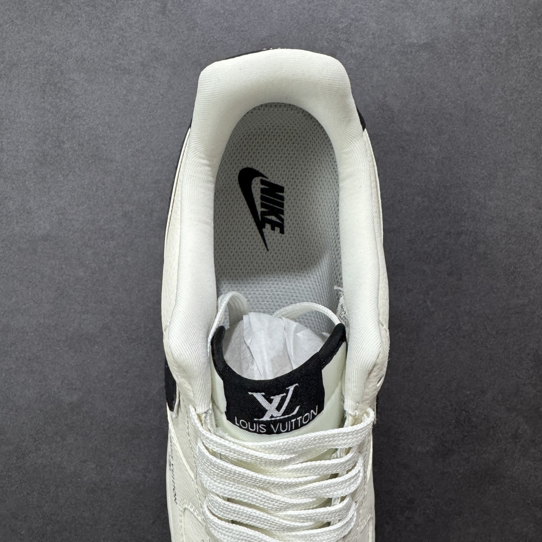 图片[7]-【定制版】Nike Air Force 1\’07 Low 联名 车线米黑勾 空军一号低帮休闲板鞋  #原楦头原纸板 高端定制鞋盒 原厂鞋底 超高清洁度 细节完美 货号：LD1999-001  尺码：36 36.5 37.5 38 38.5 39 40 40.5 41 42 42.5 43 44 44.5 45-选品中心