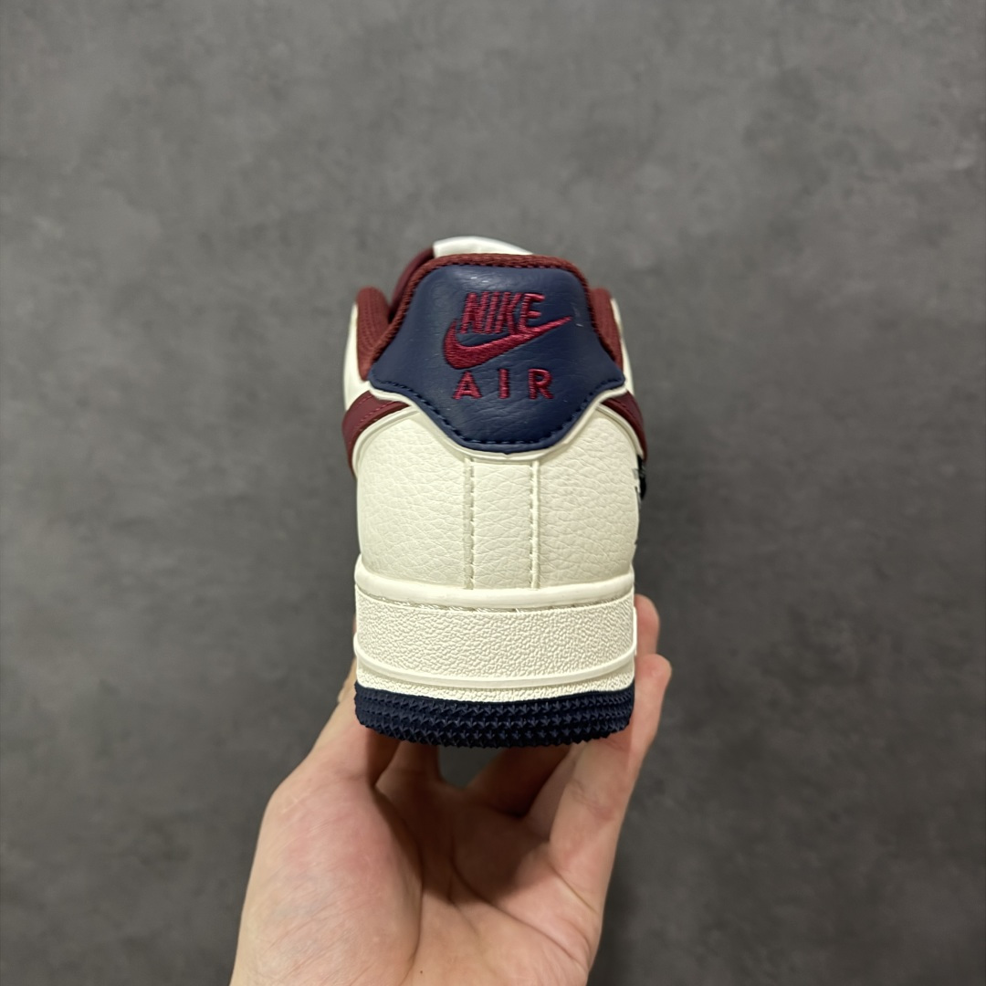 图片[4]-【定制版】Nike Air Force 1\’07 Low 联名 蓝红拼接 空军一号低帮休闲板鞋  #原楦头原纸板 原装鞋盒 定制五金配件 内置全掌气垫 原厂鞋底 货号：JP8028-069  尺码：36 36.5 37.5 38 38.5 39 40 40.5 41 42 42.5 43 44 44.5 45-选品中心