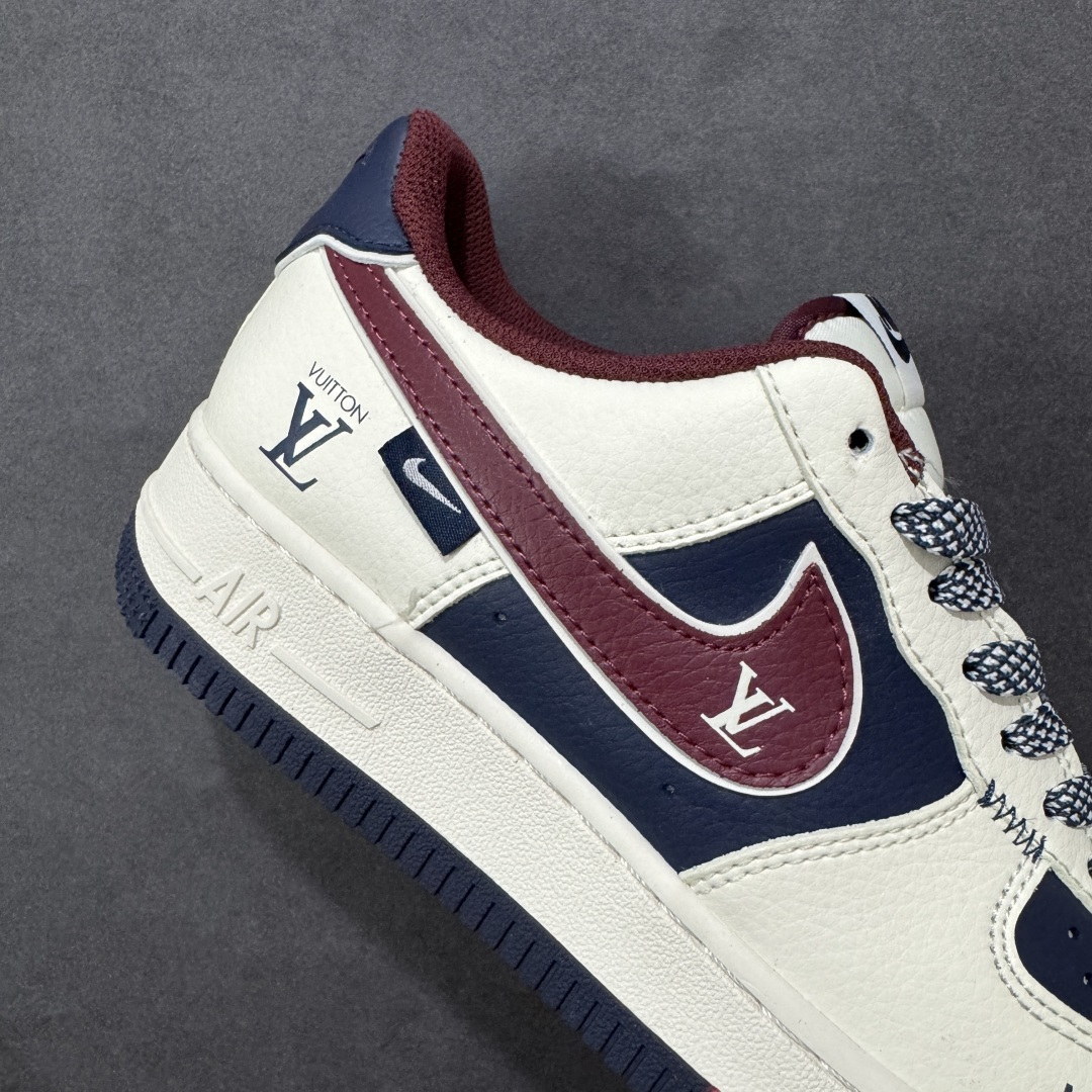 图片[6]-【定制版】Nike Air Force 1\’07 Low 联名 蓝红拼接 空军一号低帮休闲板鞋  #原楦头原纸板 原装鞋盒 定制五金配件 内置全掌气垫 原厂鞋底 货号：JP8028-069  尺码：36 36.5 37.5 38 38.5 39 40 40.5 41 42 42.5 43 44 44.5 45-选品中心