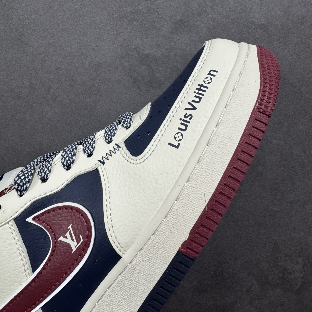 图片[5]-【定制版】Nike Air Force 1\’07 Low 联名 蓝红拼接 空军一号低帮休闲板鞋  #原楦头原纸板 原装鞋盒 定制五金配件 内置全掌气垫 原厂鞋底 货号：JP8028-069  尺码：36 36.5 37.5 38 38.5 39 40 40.5 41 42 42.5 43 44 44.5 45-选品中心