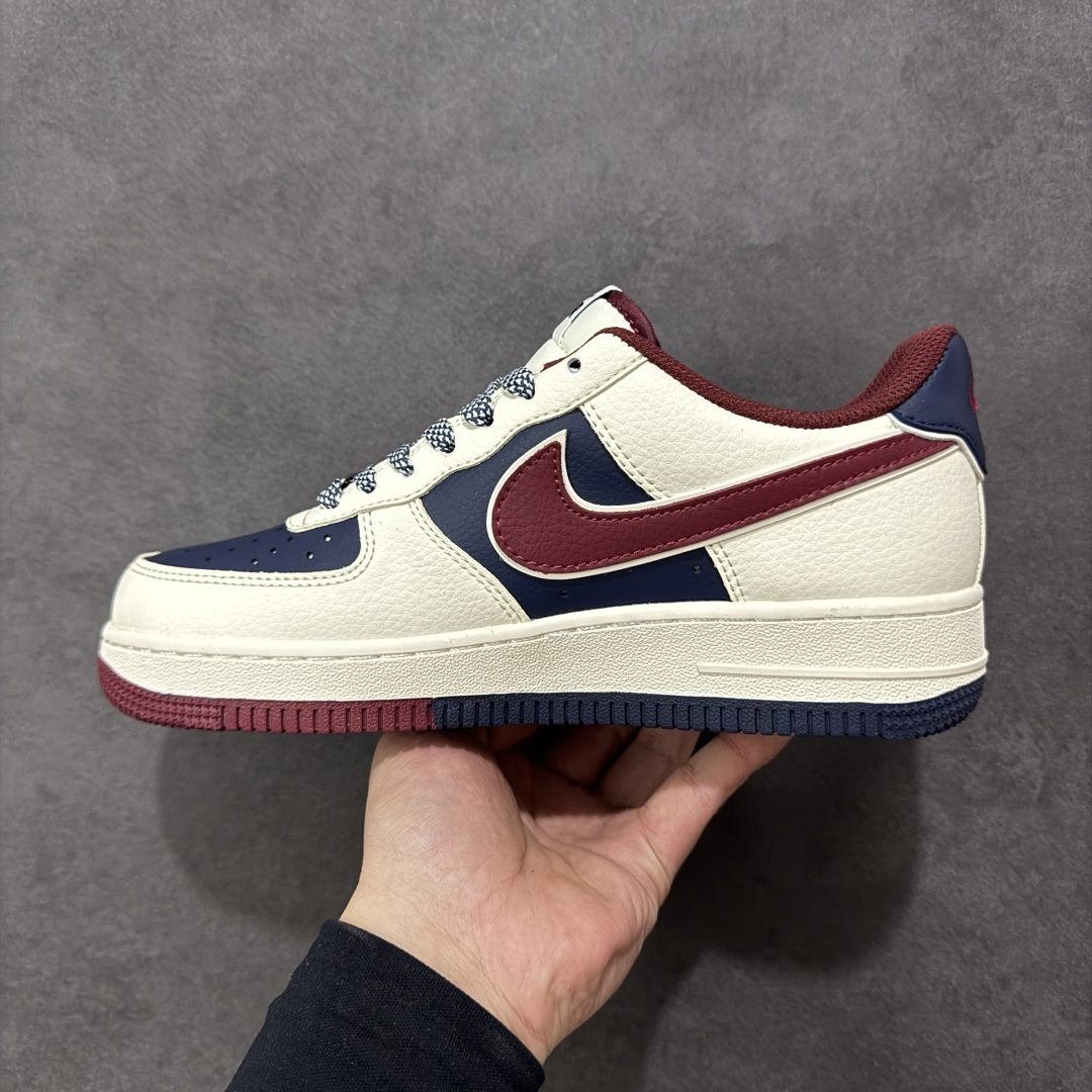 图片[2]-【定制版】Nike Air Force 1\’07 Low 联名 蓝红拼接 空军一号低帮休闲板鞋  #原楦头原纸板 原装鞋盒 定制五金配件 内置全掌气垫 原厂鞋底 货号：JP8028-069  尺码：36 36.5 37.5 38 38.5 39 40 40.5 41 42 42.5 43 44 44.5 45-选品中心