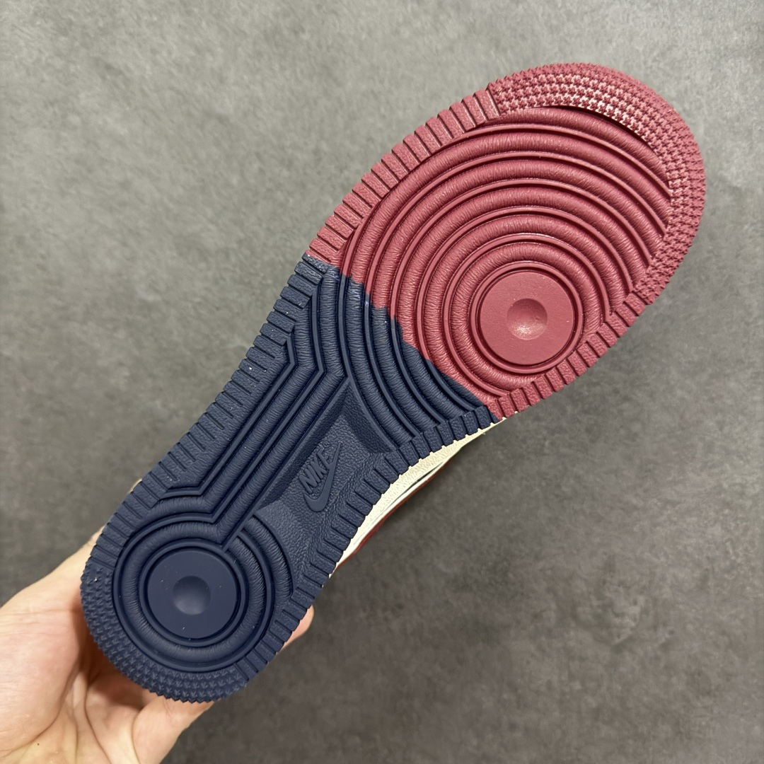 图片[9]-【定制版】Nike Air Force 1\’07 Low 联名 蓝红拼接 空军一号低帮休闲板鞋  #原楦头原纸板 原装鞋盒 定制五金配件 内置全掌气垫 原厂鞋底 货号：JP8028-069  尺码：36 36.5 37.5 38 38.5 39 40 40.5 41 42 42.5 43 44 44.5 45-选品中心