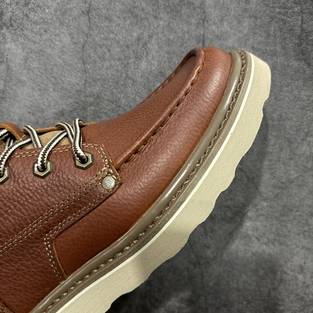 图片[6]-【纯原版】天猫同款CAT/卡特723600户外工装轻底中帮休闲马丁靴系列 广东大厂品质 全新工艺升级 全鞋摔花进口牛皮材料 大底到五金都是代工厂原材料制作 同原版固特异永不开胶工艺 好货不杀猪 首单质量严格把控 全网独家首发 品质毋庸置疑 全套官网统一包装 今年冬季防寒户外专用 日常随意搭配 尺码：39 40 41 42 43 44（皮鞋码）-选品中心