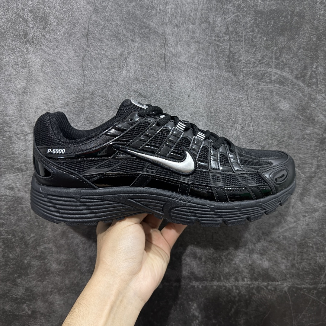 【外贸纯原版】Nike P-6000 Premium系列低帮复古老爹风休闲运动舒适慢跑鞋 IF6137-001 最大做到47.5 男女码真标半码制 升级原楦原纸版数据开发版型 采用硬质牛剖革组合透气网面材质 正确3层组织中底搭载EVA轻量缓震嵌入双层革新物料鞋垫,外置防滑耐磨橡胶底片❗ 尺码：36-47.5-选品中心