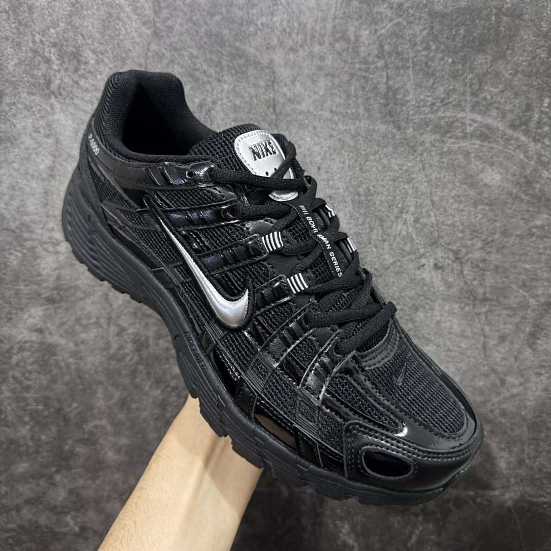 图片[3]-【外贸纯原版】Nike P-6000 Premium系列低帮复古老爹风休闲运动舒适慢跑鞋 IF6137-001 最大做到47.5 男女码真标半码制 升级原楦原纸版数据开发版型 采用硬质牛剖革组合透气网面材质 正确3层组织中底搭载EVA轻量缓震嵌入双层革新物料鞋垫,外置防滑耐磨橡胶底片❗ 尺码：36-47.5-选品中心